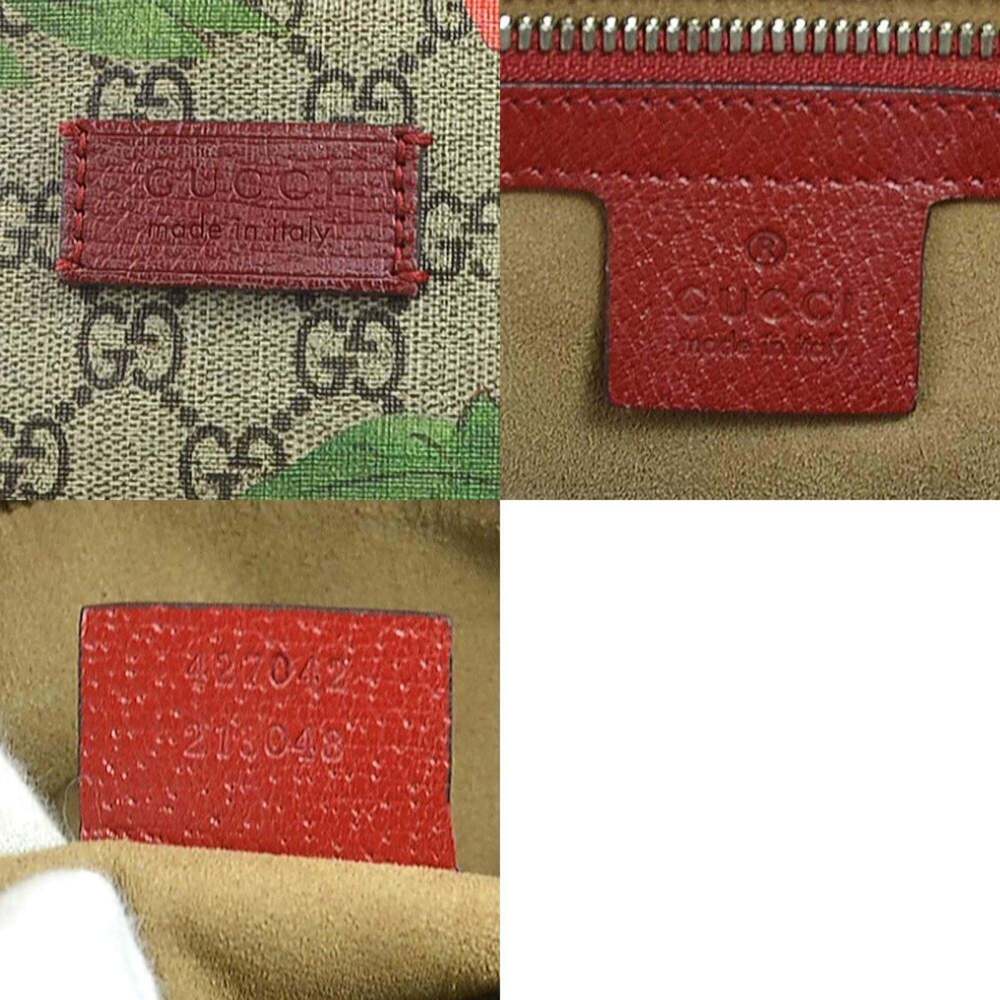 GUCCI Brown Leather Backpack - Picture 5 of 5